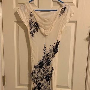 White and Black Market Dress